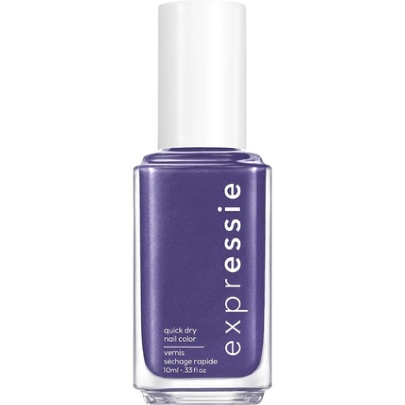 Essie Expressie Nail Polish Blue Purple Quick Dry Nail Polish Shade 325 Dial It Up 10ml
