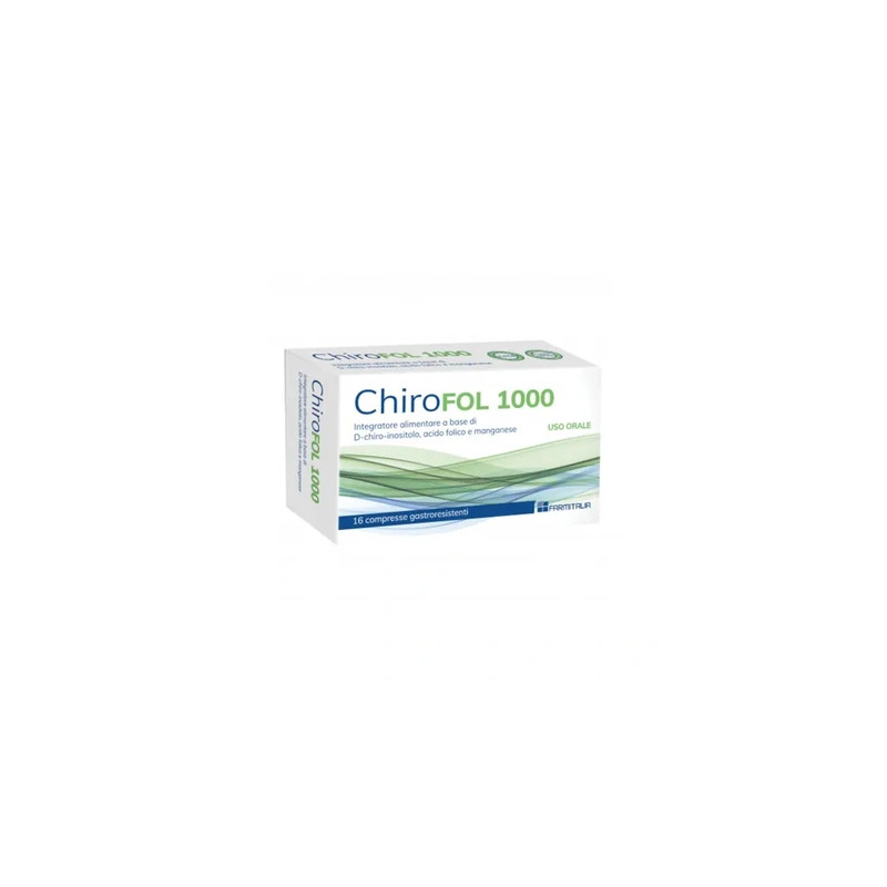 Farmitalia Chirofol 1000 Mg 16 Tablets