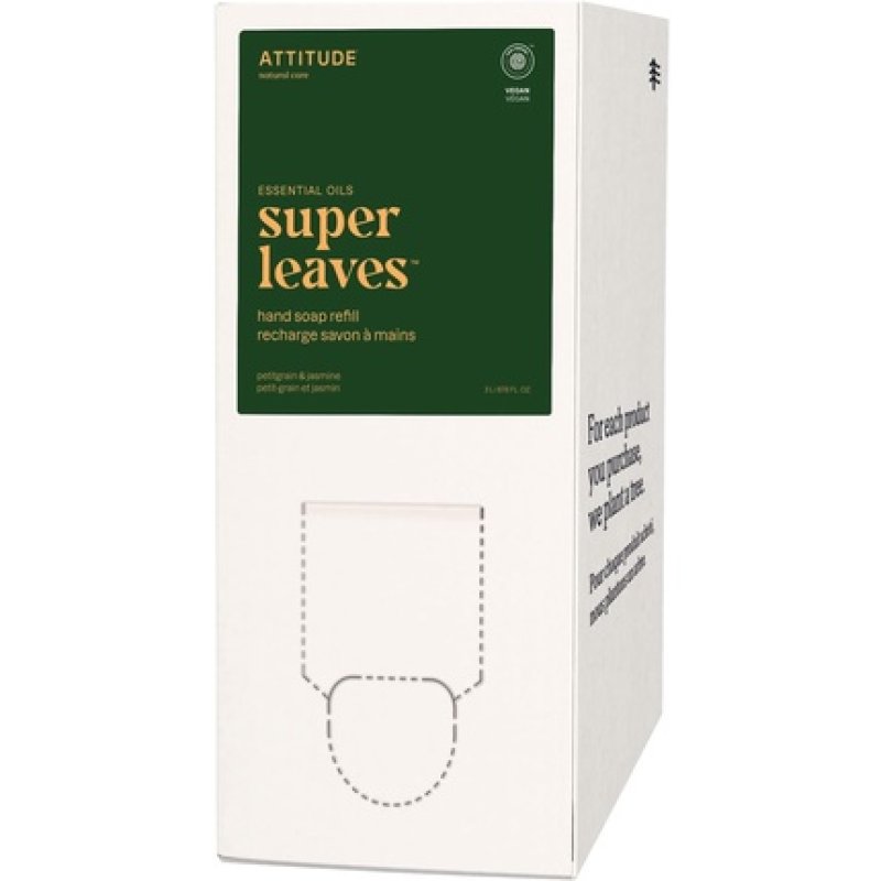 ATTITUDE Hand Soap with Essential Oils EWG Verified Plant and Mineral-Based Ingredients Vegan Personal Care Products