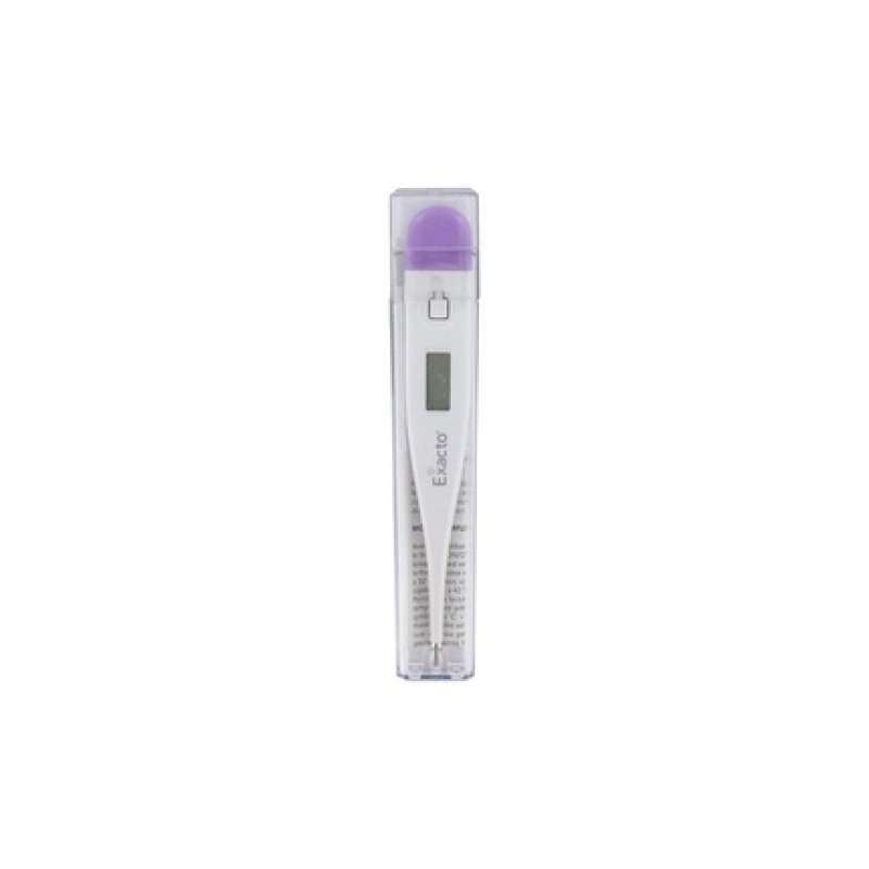 Biosynex Exacto Rigid Digital Thermometer - Mauve