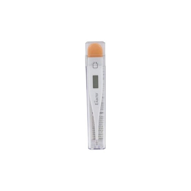 Biosynex Exacto Rigid Digital Thermometer - Salmon