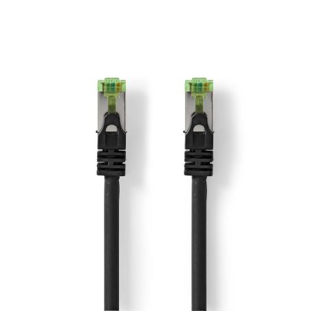 Nedis CCGL85420BK10 networking cable Black 1 m Cat7 S/FTP (S-STP)