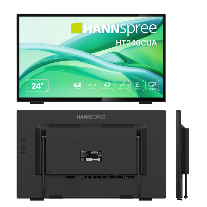 Hannspree 60.4cm (23,8") HT240CUA 16:9 M-TOUCH HDMI DP USBC