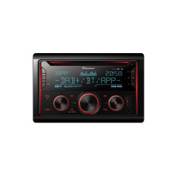 Pioneer FH-S820DAB car media receiver Black 200 W Bluetooth