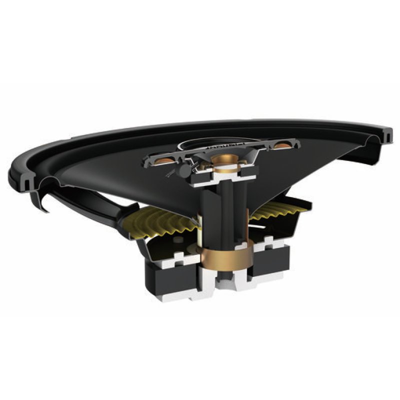 Pioneer TS-A6881F enceinte de voiture Ovale 4-voies 350 W 2 pièce(s)