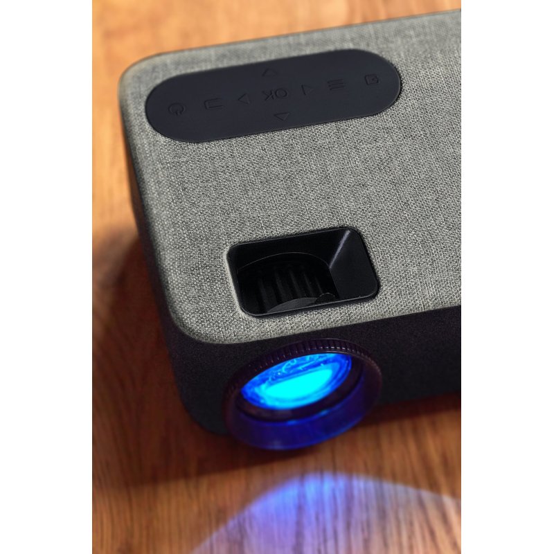 Lenco LPJ-700BKGY Standard throw projector LED 1080p (1920x1080) Black