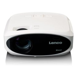 Lenco LPJ-900WH vidéo-projecteur Projecteur à focale standard 250 ANSI lumens LED 1080p (1920x1080) Noir, Blanc