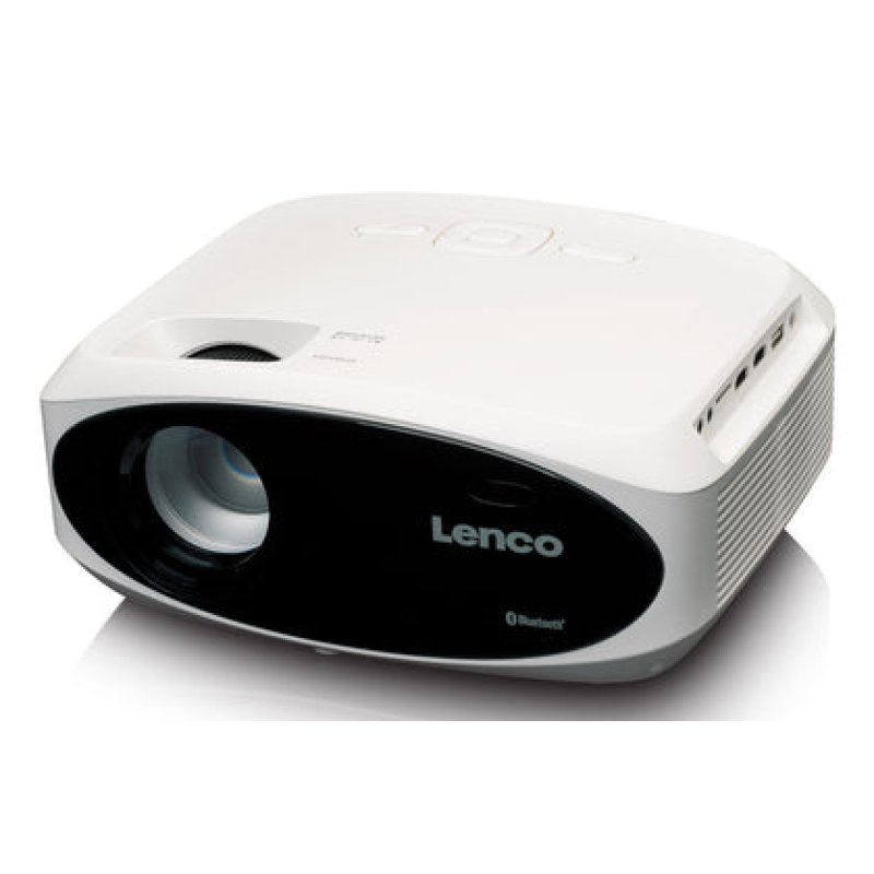 Lenco LPJ-900WH data projector Standard throw projector 250 ANSI lumens LED 1080p (1920x1080) Black, White