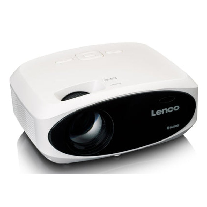 Lenco LPJ-900WH data projector Standard throw projector 250 ANSI lumens LED 1080p (1920x1080) Black, White