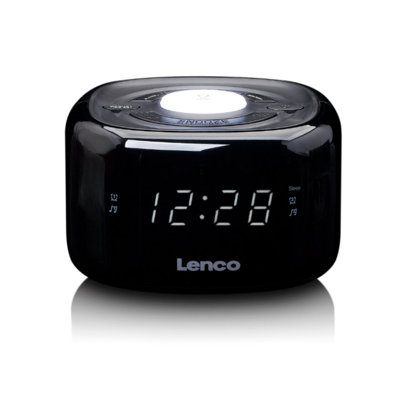 Lenco CR-12BK Clock Digital Black