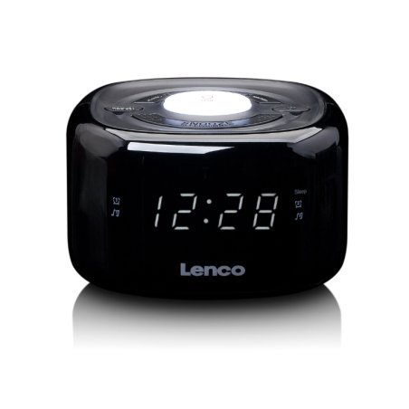 Lenco CR-12BK Horloge Numérique Noir