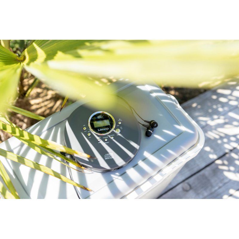 Lenco CD-400GY CD player Personal CD player Anthracite