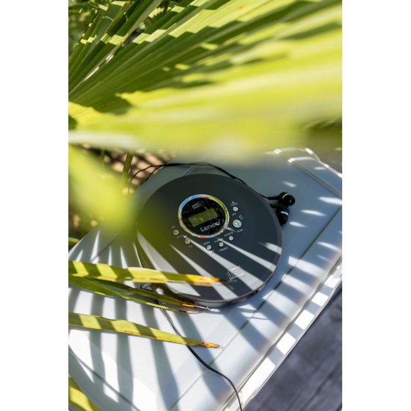 Lenco CD-400GY CD player Personal CD player Anthracite