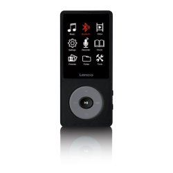 Lenco Xemio-860 Lecteur MP3 8 Go Noir, Gris