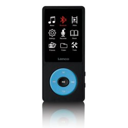 Lenco Xemio-860BU Lecteur MP3 8 Go Noir, Bleu