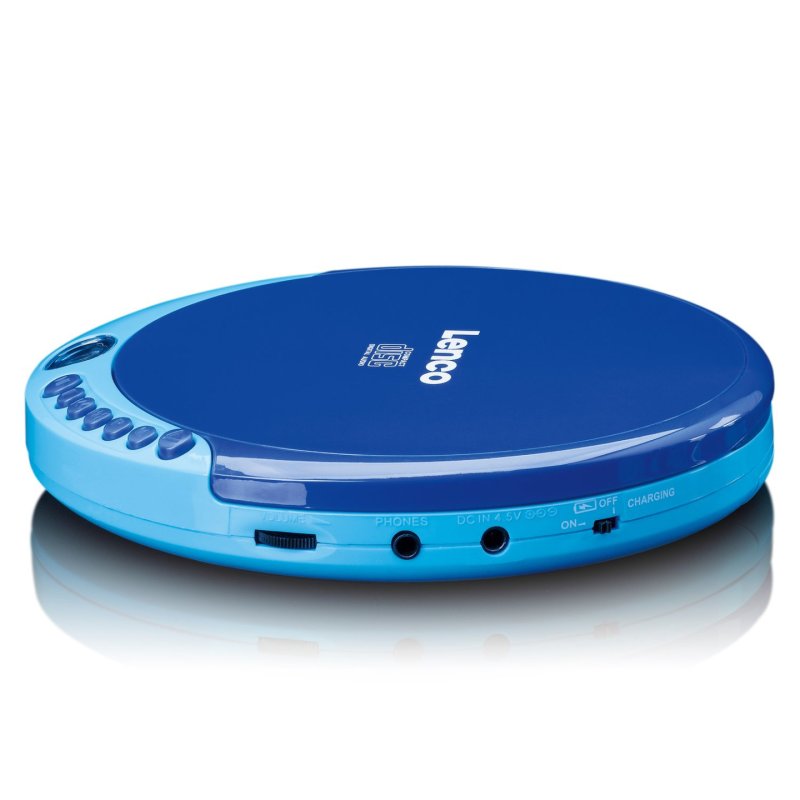 Lenco CD-011 Portable CD player Blue