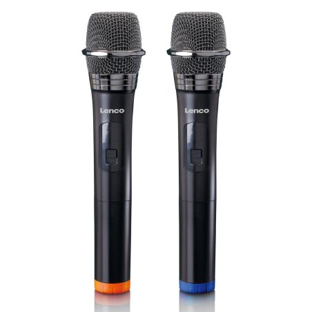 Lenco MCW-020BK microphone Noir Microphone de scène/direct