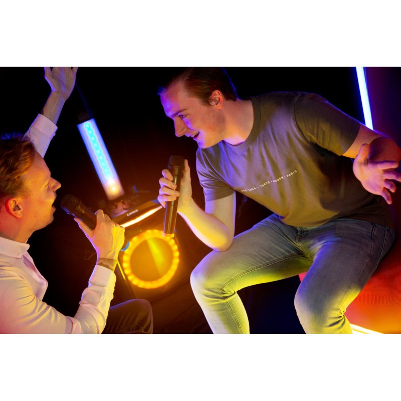 Lenco MCW-020BK microphone Black Stage/performance microphone