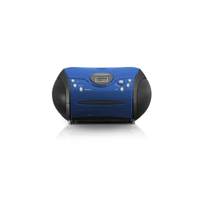 Lenco SCD-24 Digital FM Black, Blue