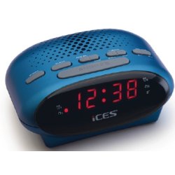 Ices ICR-210 Clock Blue