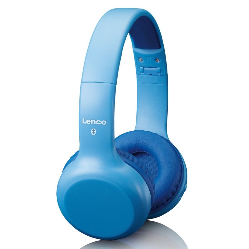Lenco HPB-110 Kids Kopfhörer BT blau 85DB Limite akku stickers Casque Avec fil &sans fil Arceau Micro-USB Bluetooth