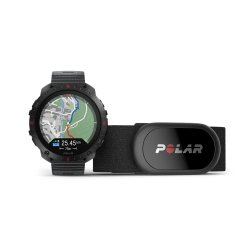 Polar Grit X2 Pro 3.53 cm (1.39") AMOLED Digital 454 x 454 pixels Touchscreen Black GPS (satellite)