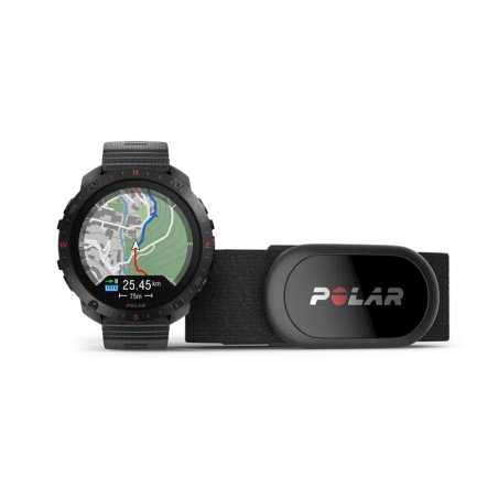 Polar Grit X2 Pro HR S-L Black