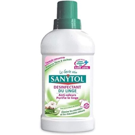 Aloevera Sanytol Disinfectant Linen/Cotton Flower - 500 Ml