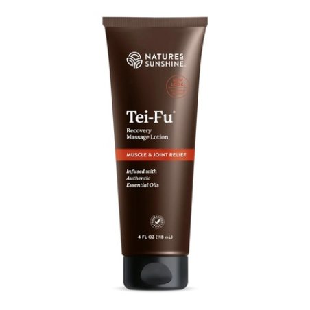 Nature's Sunshine Tei-Fu Recovery Massage Lotion with Essential Oils