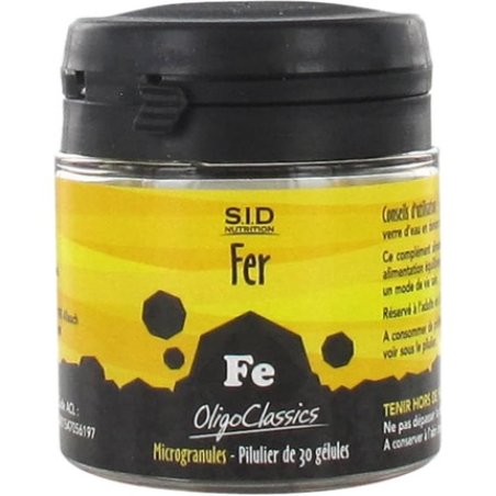 Sid Nutrition Oligoclassics Iron 30 Capsules