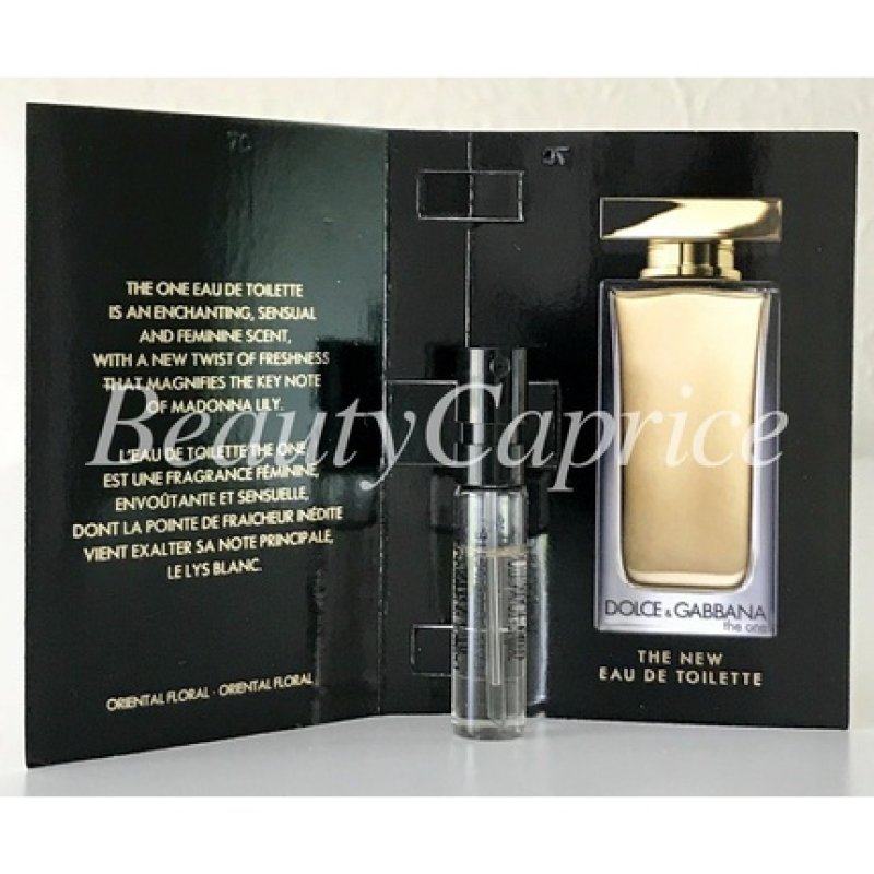 Dolce & Gabbana The One The New Eau De Toilette D&G Spray 1.5ml