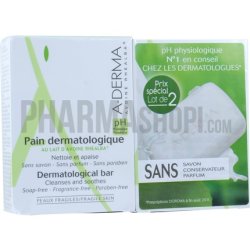 Les Indispensables Pain Dermatologique au Lait d’Avoine duo 2x100 gr