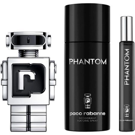 Paco Rabanne Phantom Set 50ml Eau De Toilette Spray and 150ml Deodorant Spray
