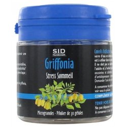 Sid Nutrition Stress-Sleep Griffonia Dietary Supplement 30 Capsules