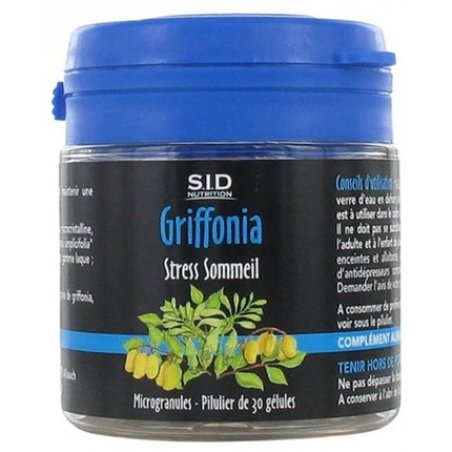 Sid Nutrition Stress-Sleep Griffonia Dietary Supplement 30 Capsules