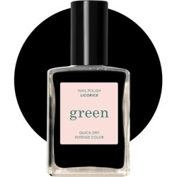 Manucurist Green Black Nail Polish Licorice Natural Classic