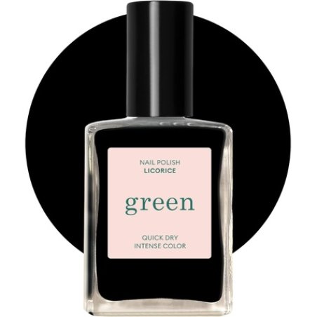 Manucurist Green Black Nail Polish Licorice Natural Classic