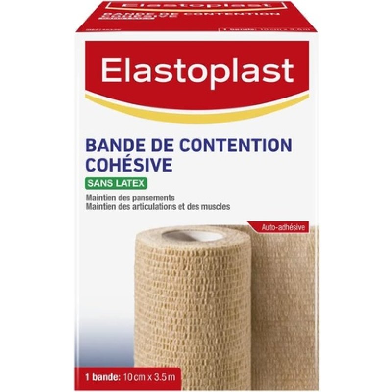 Elastoplast Cohesive Compression Bandage 10cm x 3.5m - Flesh