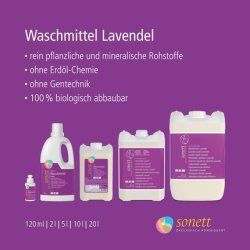 Lavender Detergent for Colorful and White Laundry with Organic Vegetable Oil Soap 10L