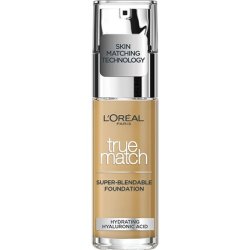 L'Oreal Paris True Match Liquid Foundation with Hyaluronic Acid and SPF 17 30ml 5.5W Golden Sun