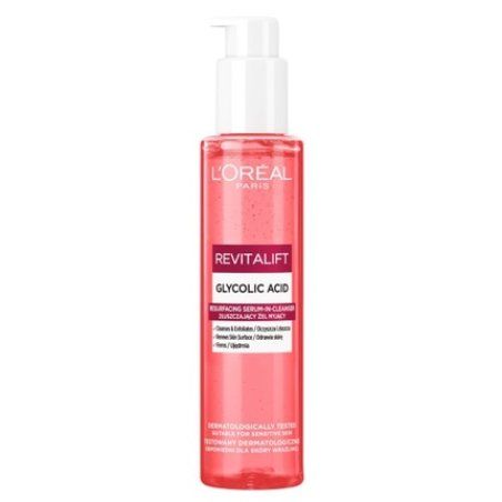 L'Oreal Revitalift Exfoliating Cleansing Gel With Glycolic Acid 150ml