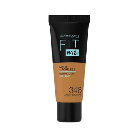 Maybelline Fit Me Matte Poreless Foundation 346 Honey Bronze