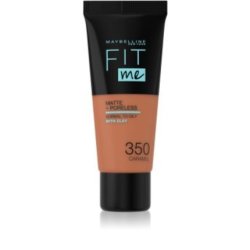 Maybelline New York Fit Me Matte Poreless Liquid Foundation - 350 Caramel, 30 Ml