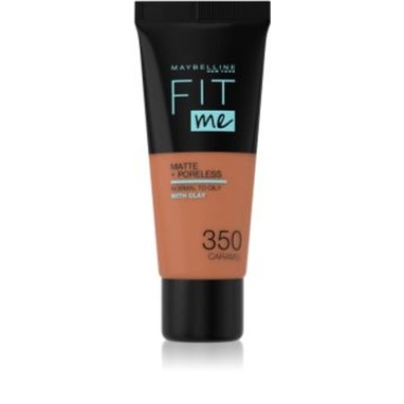 Maybelline New York Fit Me Matte Poreless Liquid Foundation - 350 Caramel, 30 Ml