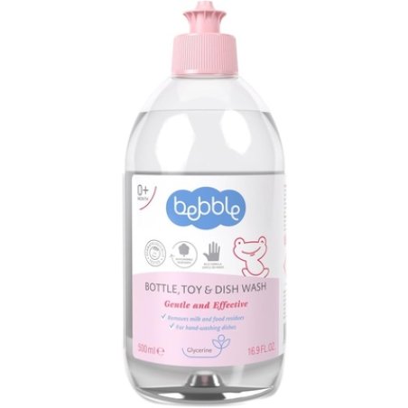 Bebble Baby Gentle and Effective Tableware & Toy Cleaner 500ml