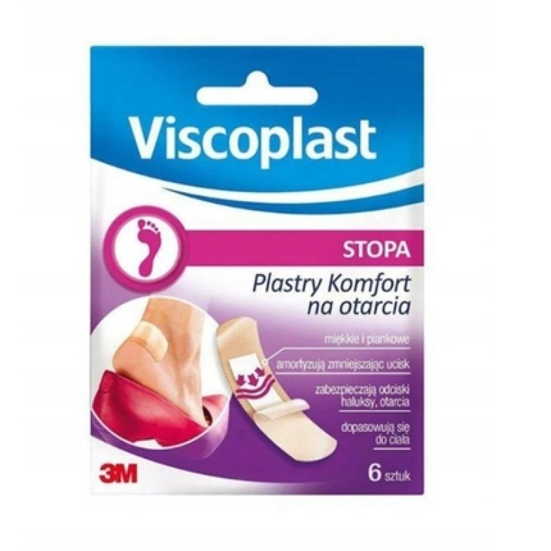 Viscoplast Comfort Mix Advanced Adhesive Bandages - 6-Pack