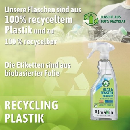 Almawin Glass Cleaner 500ml Spray Bottle