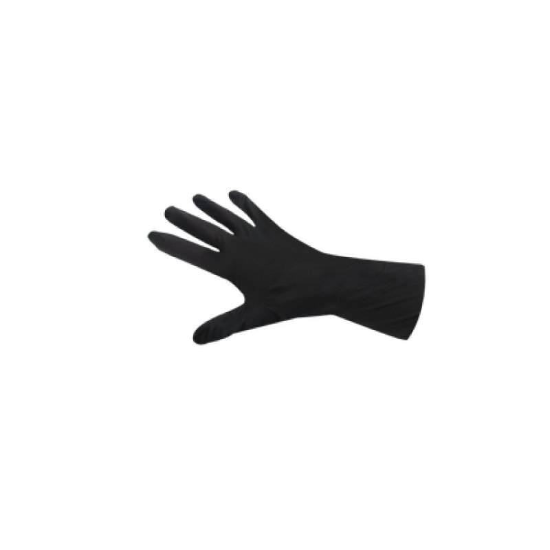 Schwarzkopf Extra Long Black Vinyl Gloves