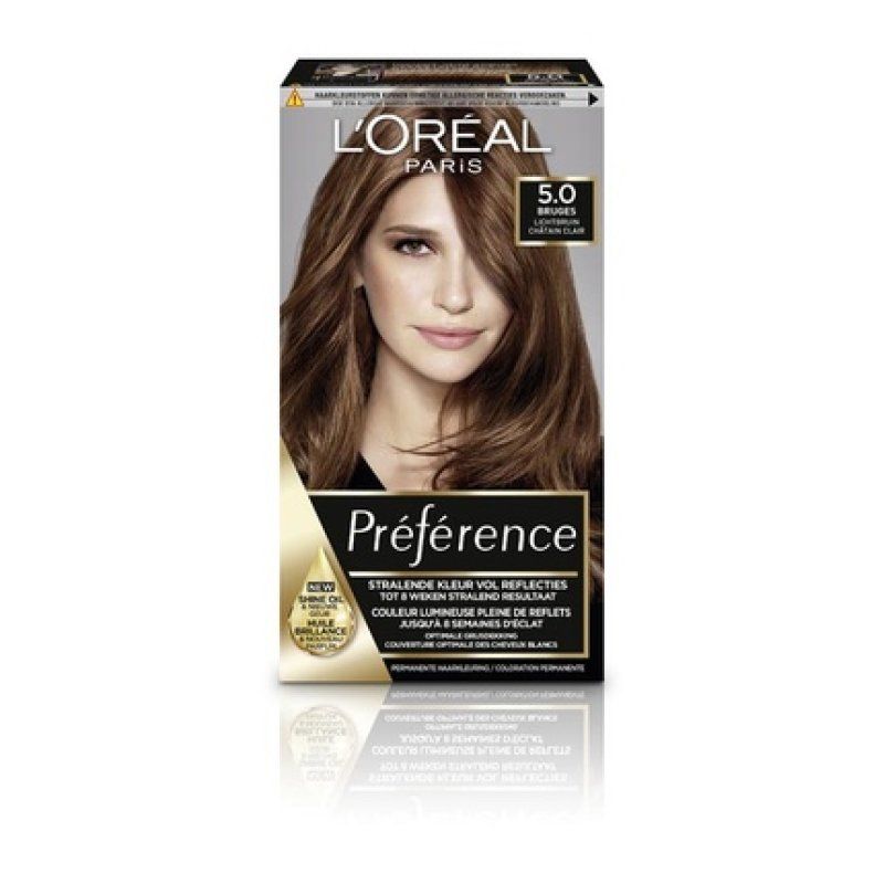 Loreal Paris Preference 5 Light Brown Hair Color
