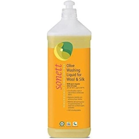 SELPONT Greenfibres Sonett Olive Washing Liquid for Wool and Silk